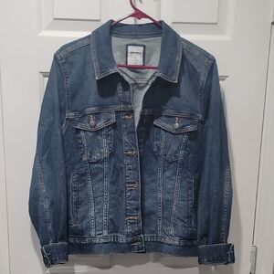 NWT XL Sonoma Blue Denim Jean Jacket